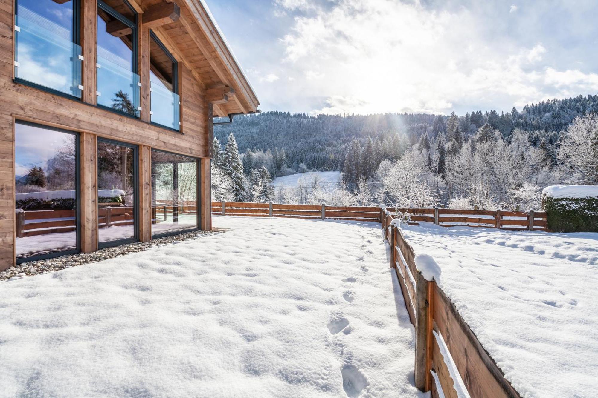 Chalet Aus Holz Garmisch-Partenkirchen Exterior foto